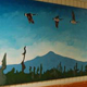 Geese mural